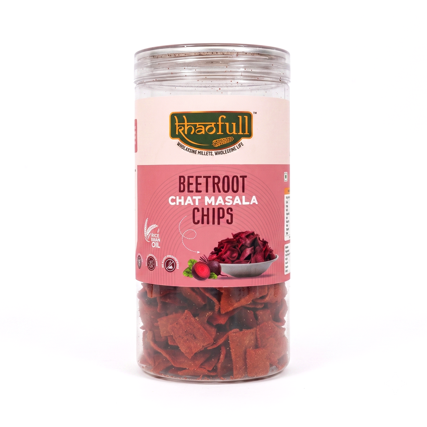 BEETROOT CHAT MASALA CHIPS
