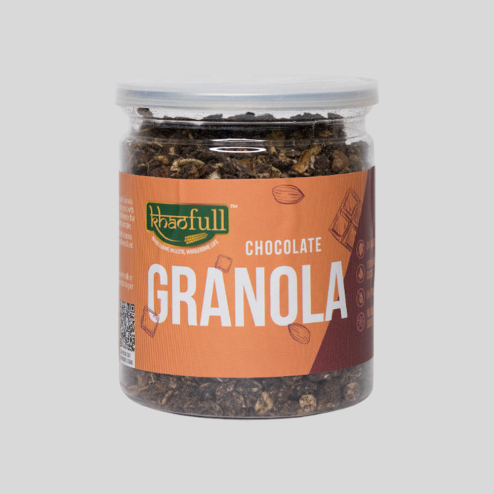 ALMOND CHOCOLATE GRANOLA - Khaofull