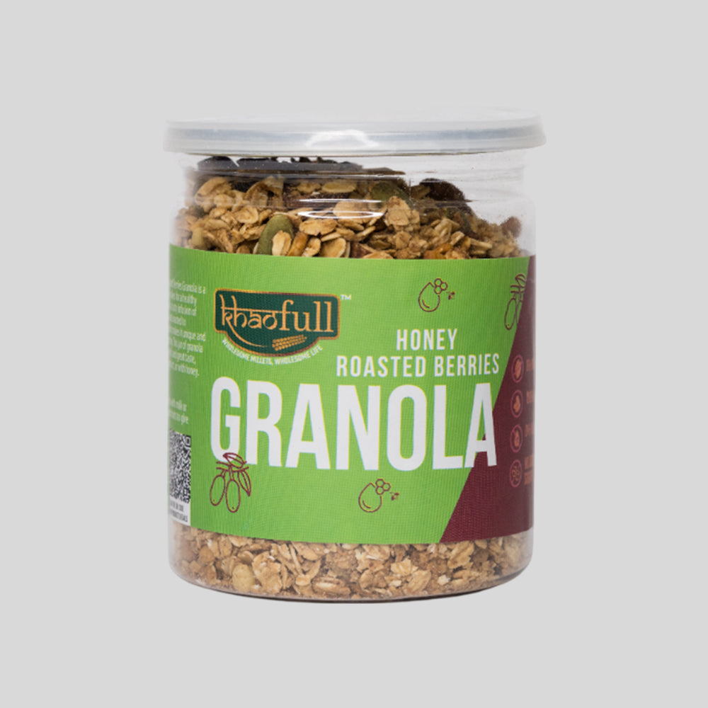 HONEY ROASTED BERRIES GRANOLA - Khaofull