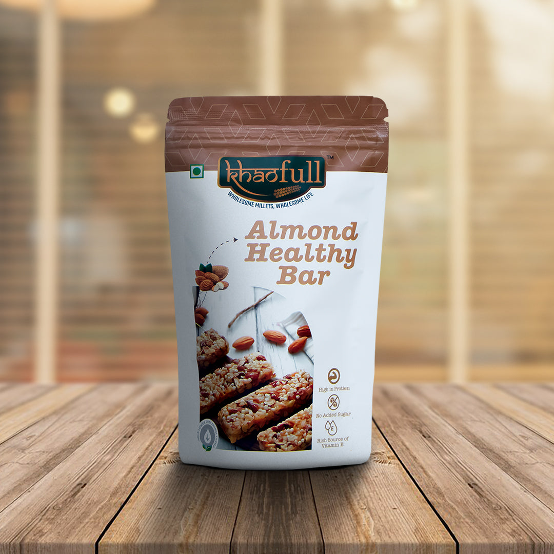 ALMOND HEALTHY BAR (Pack Of 3) - Khaofull