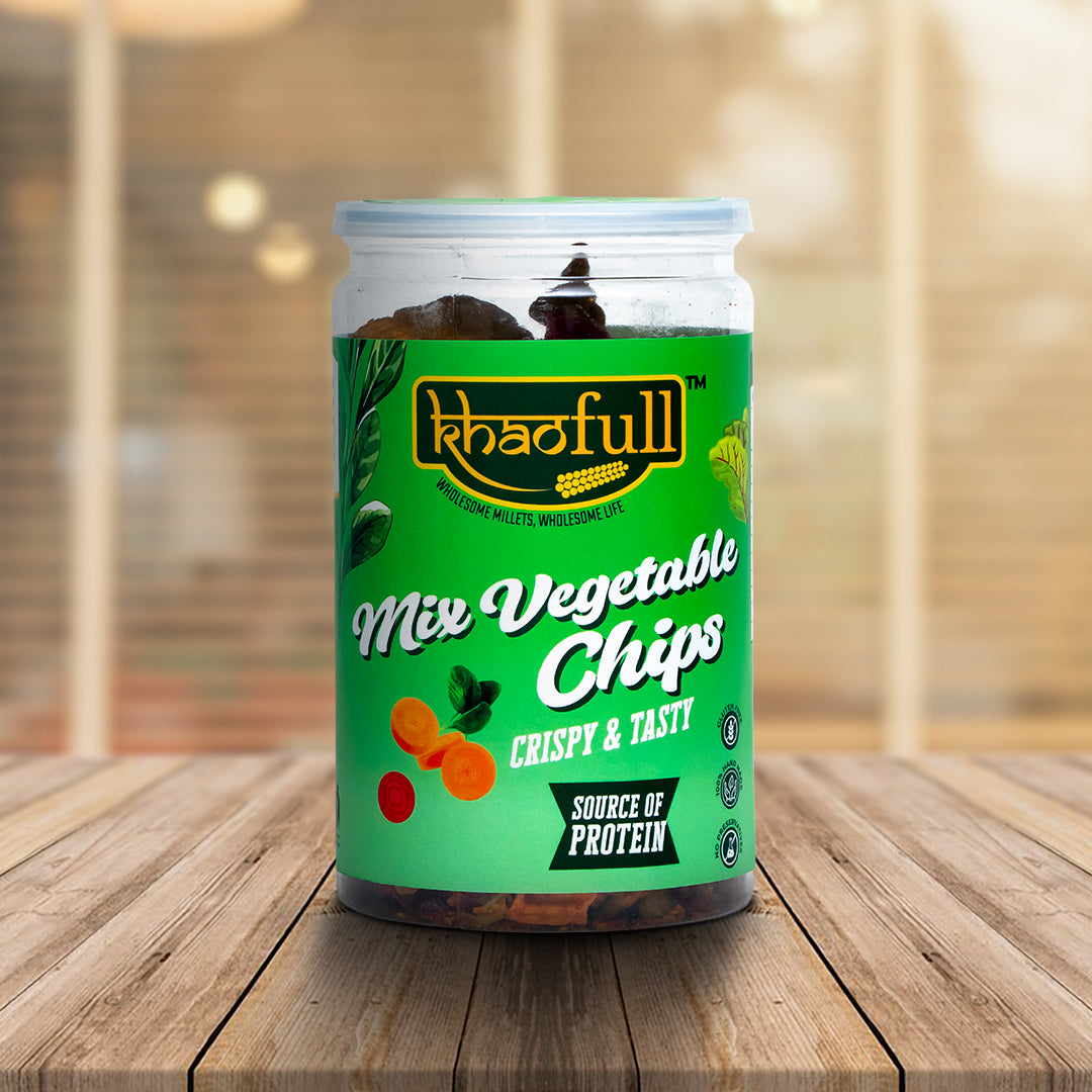 CRISPY & TASTY MIX VEGETABLES CHIPS - Khaofull