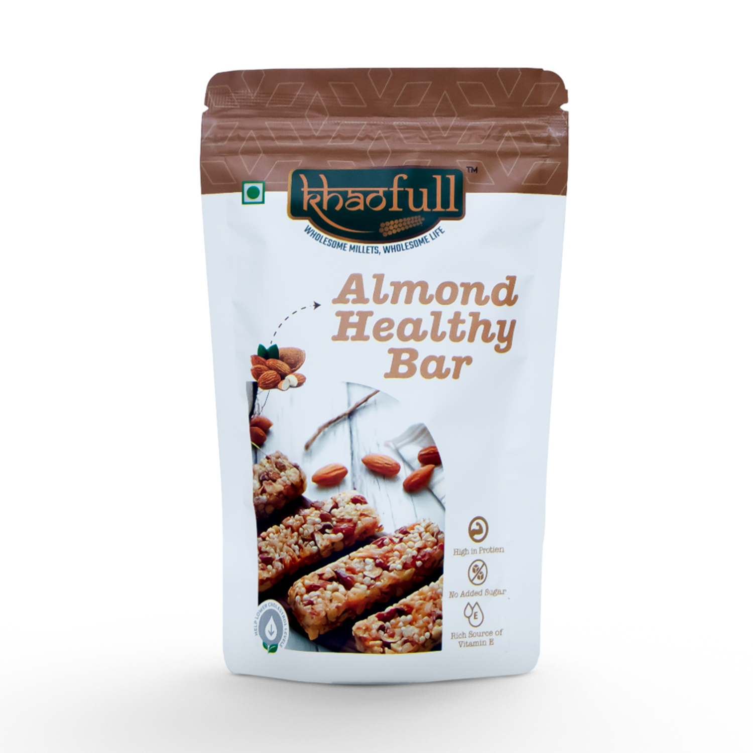 ALMOND HEALTHY BAR (Pack Of 3) - Khaofull