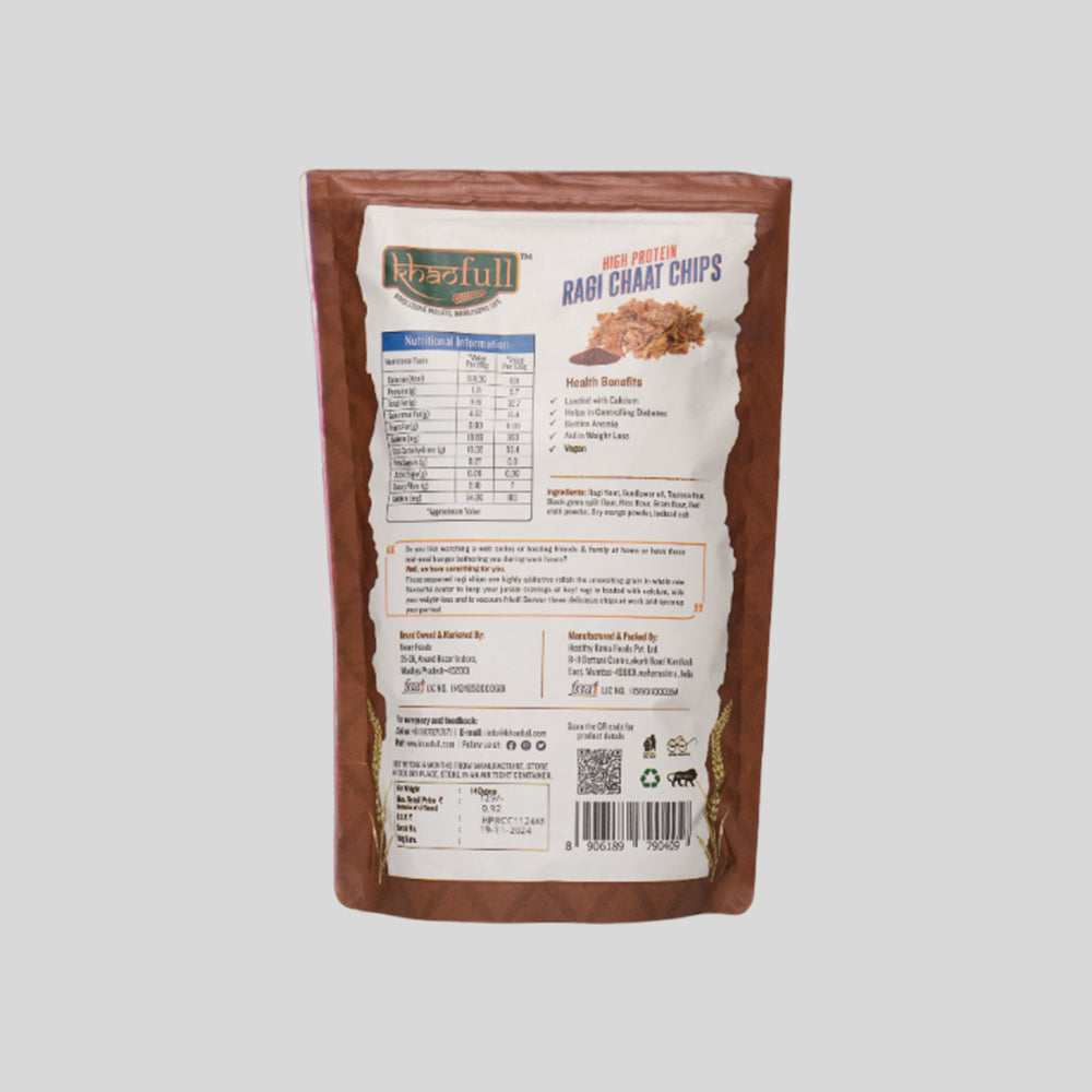 RAGI CHAAT CHIPS - Khaofull
