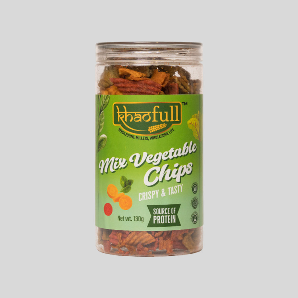CRISPY & TASTY MIX VEGETABLES CHIPS - Khaofull