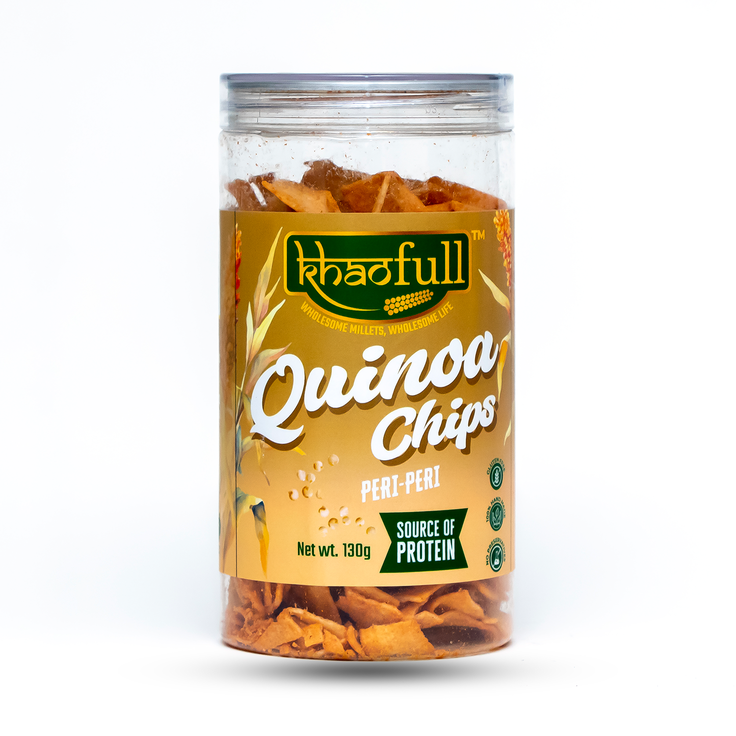 KHAOFULL QUINOA PERI-PERI CHIPS