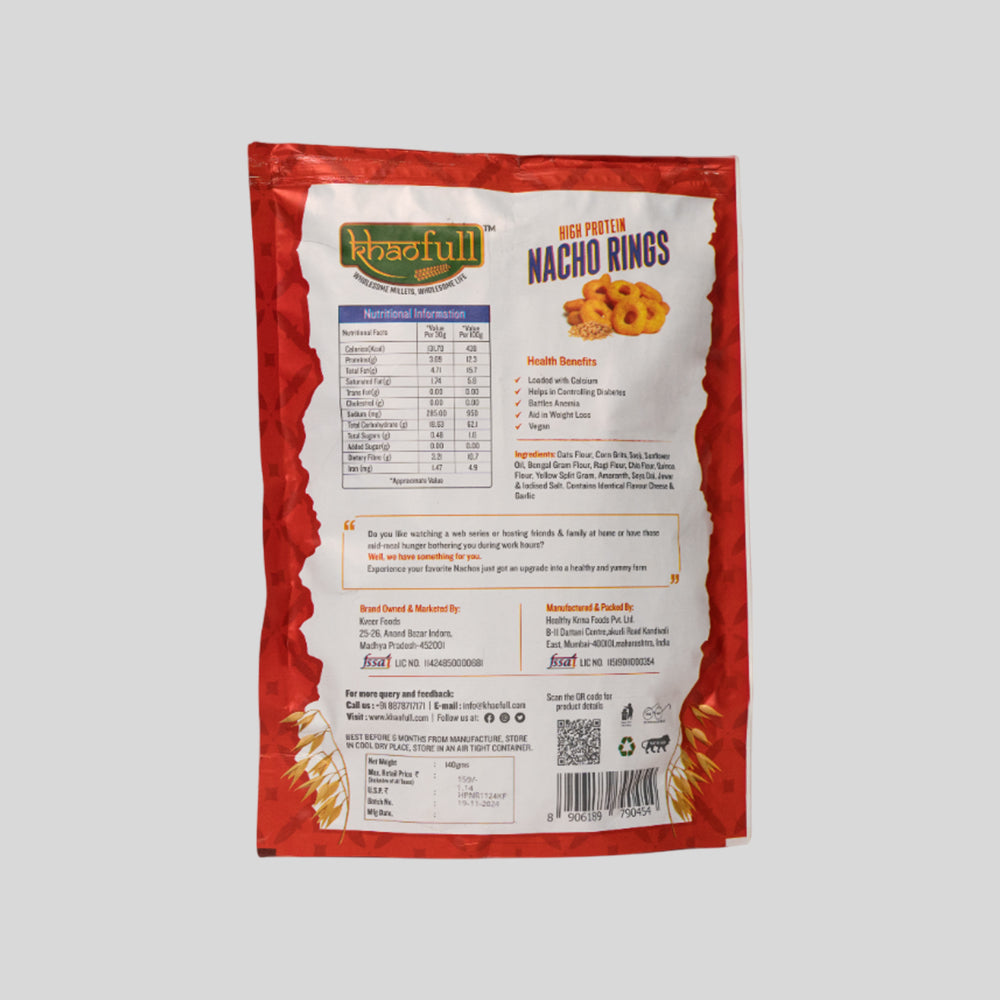 HIGH PROTEIN NACHO RINGS - Khaofull