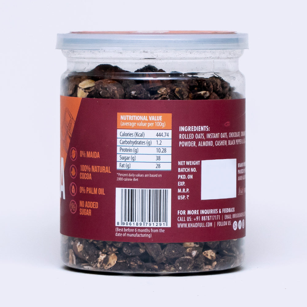 ALMOND CHOCOLATE GRANOLA - Khaofull