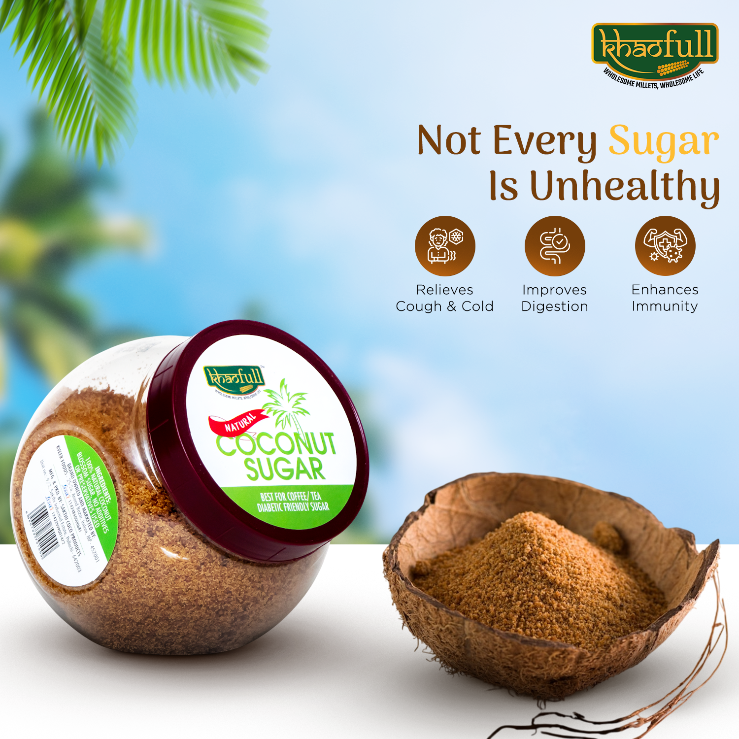 COCONUT SUGAR - Khaofull