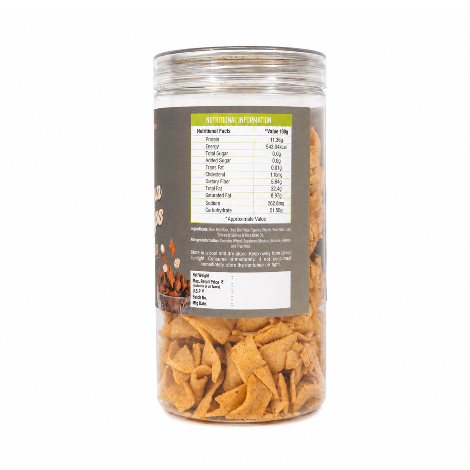 MAKHANA CHEESE & HERBS CHIPS