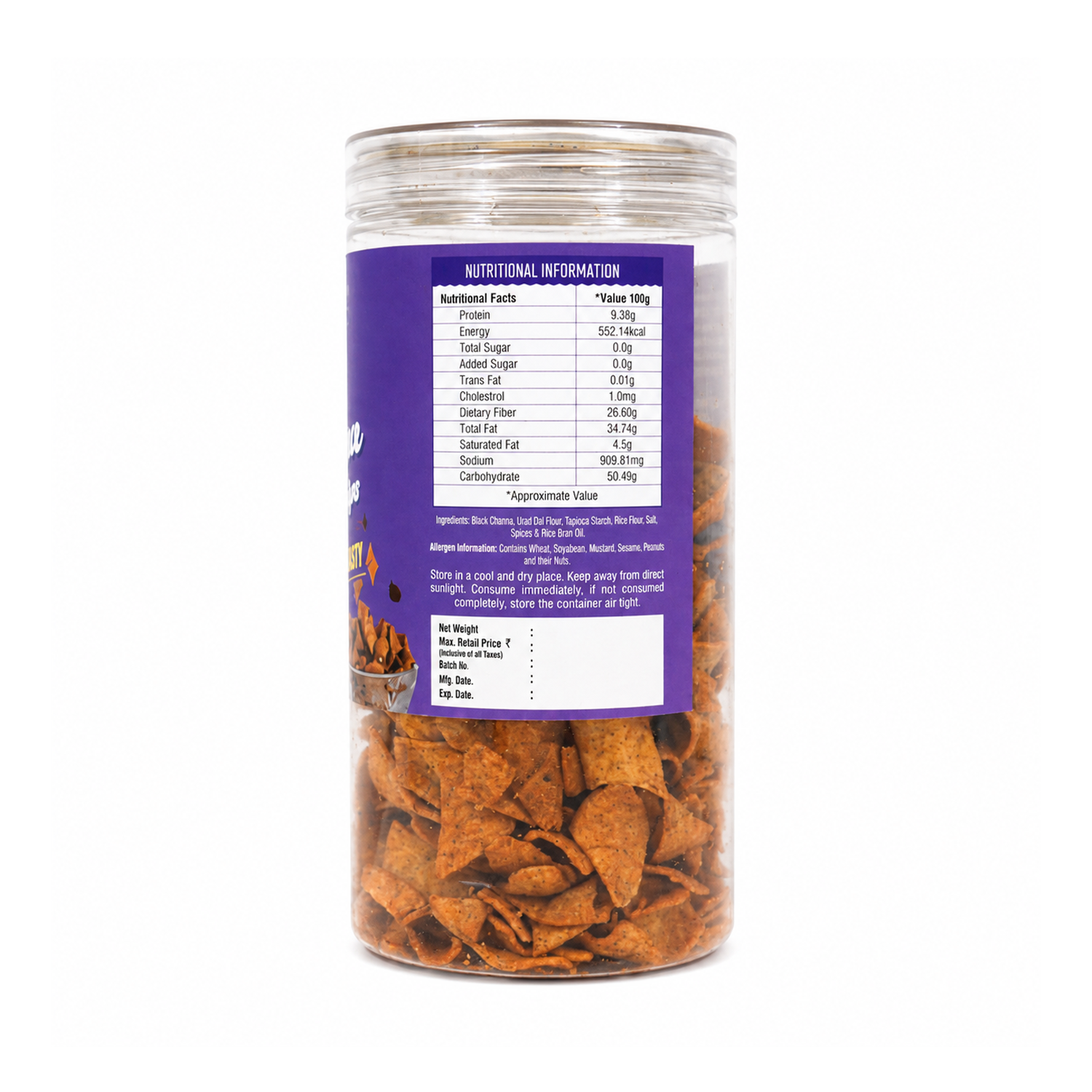 TASTY BLACK CHANA CHATPATA CHIPS