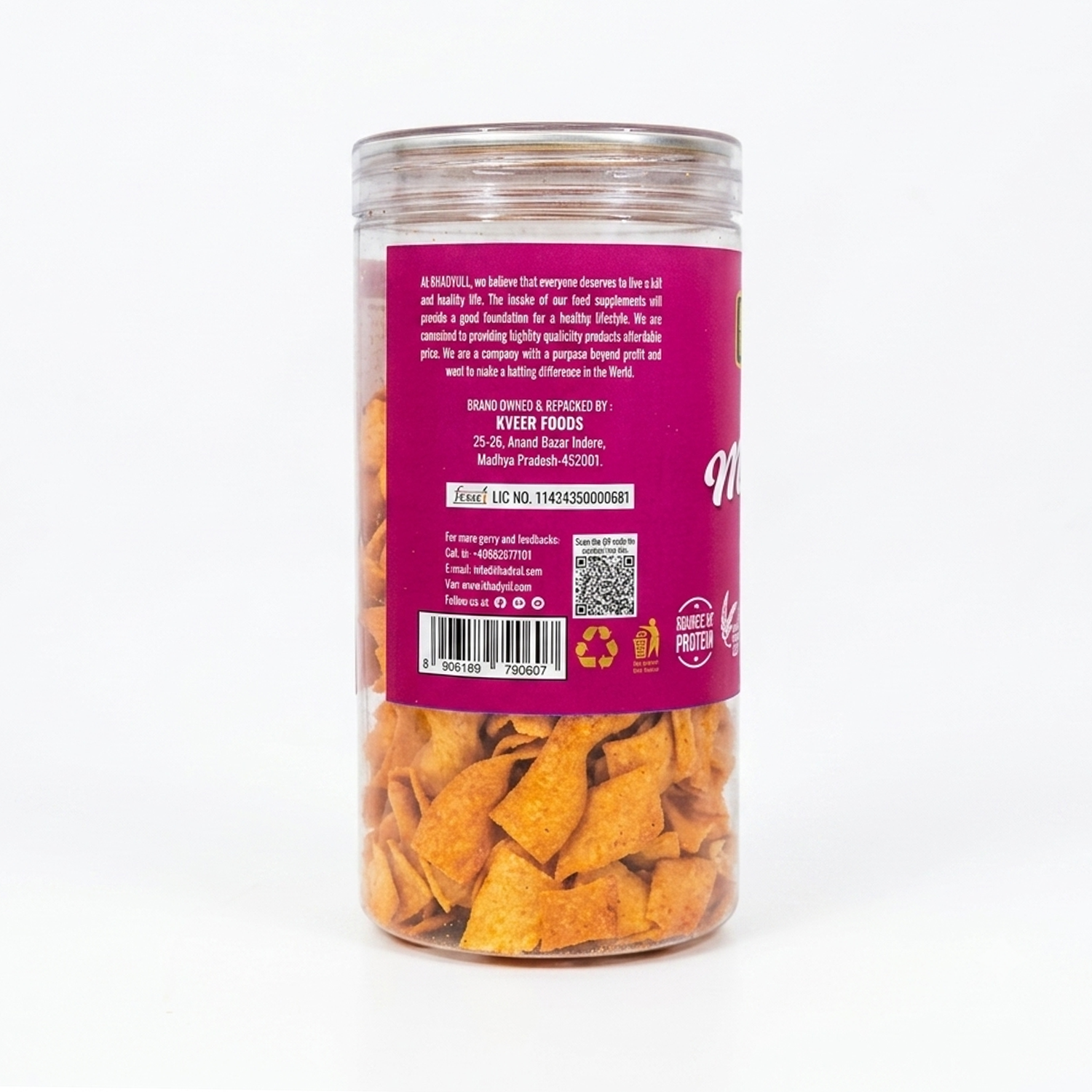 MOONG DAL PERI PERI CHIPS