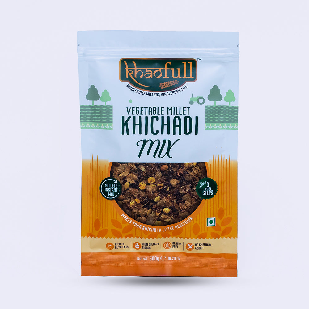 GLUTEN FREE VEGETABLE MILLET KHICHADI MIX