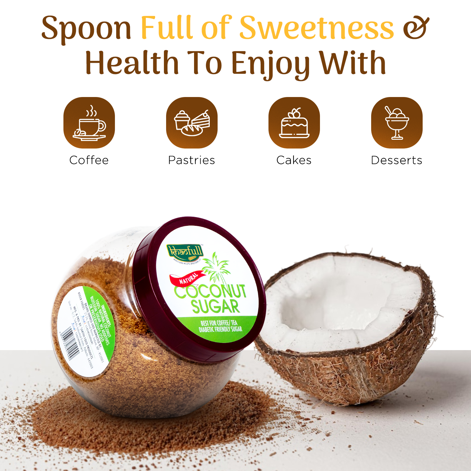 COCONUT SUGAR - Khaofull