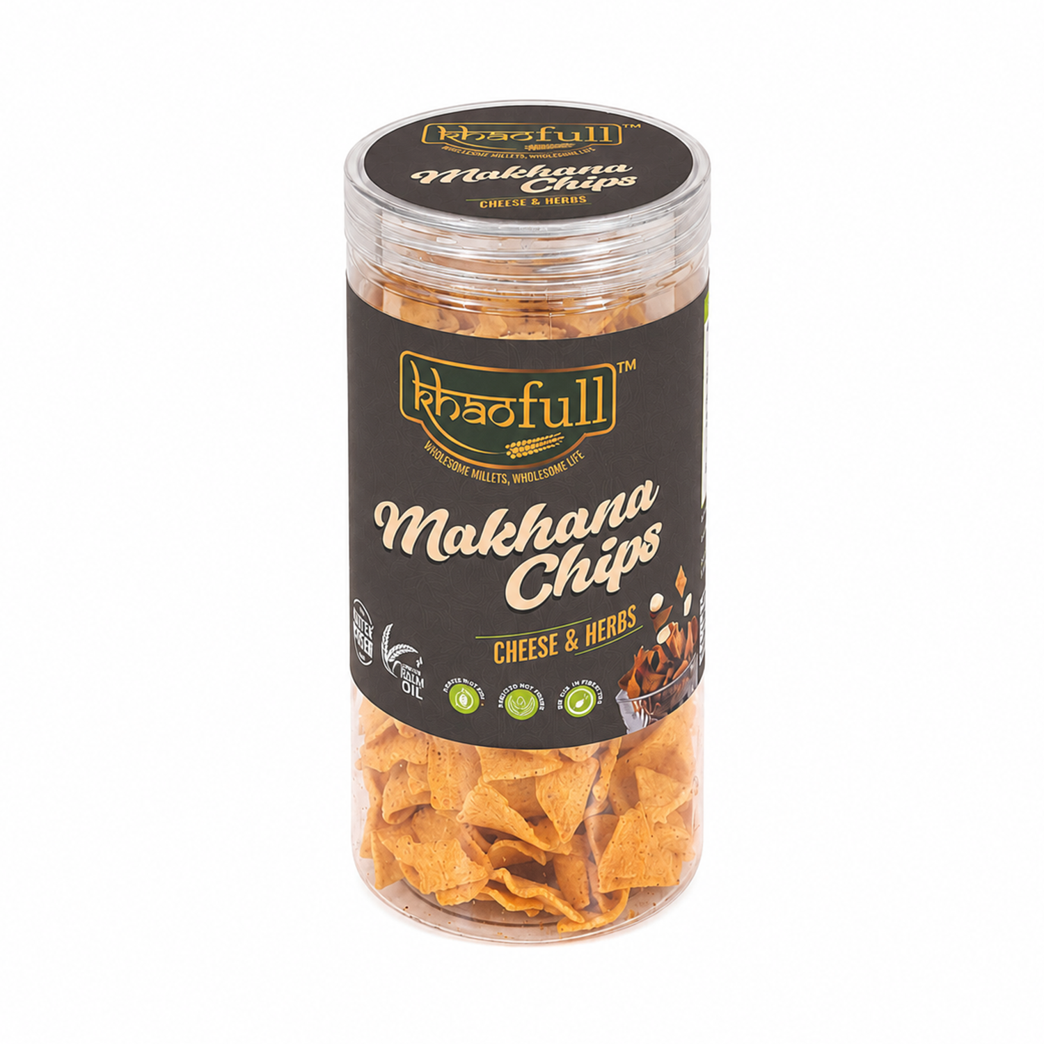 MAKHANA CHEESE & HERBS CHIPS