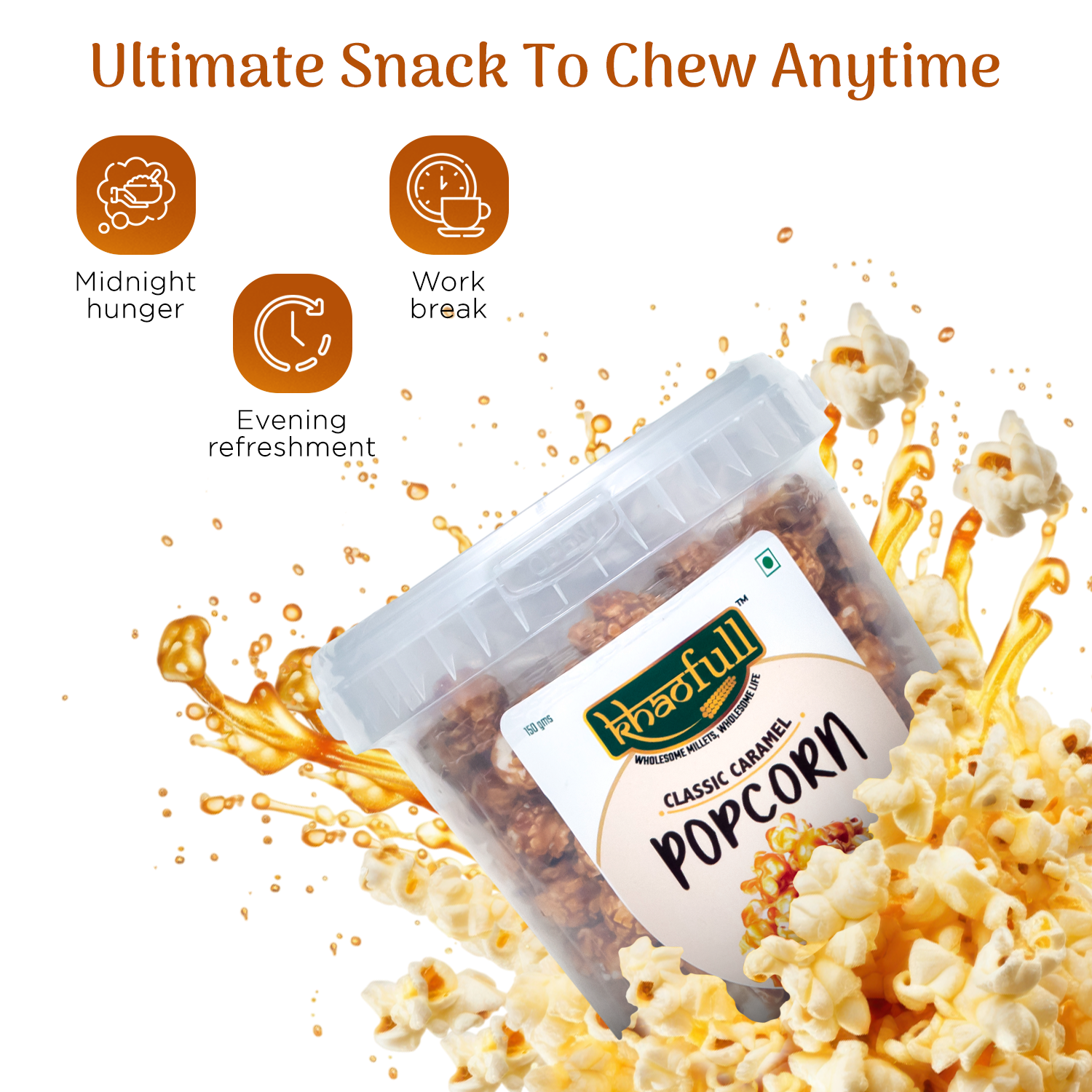 CLASSIC CARAMEL POPCORN - Khaofull