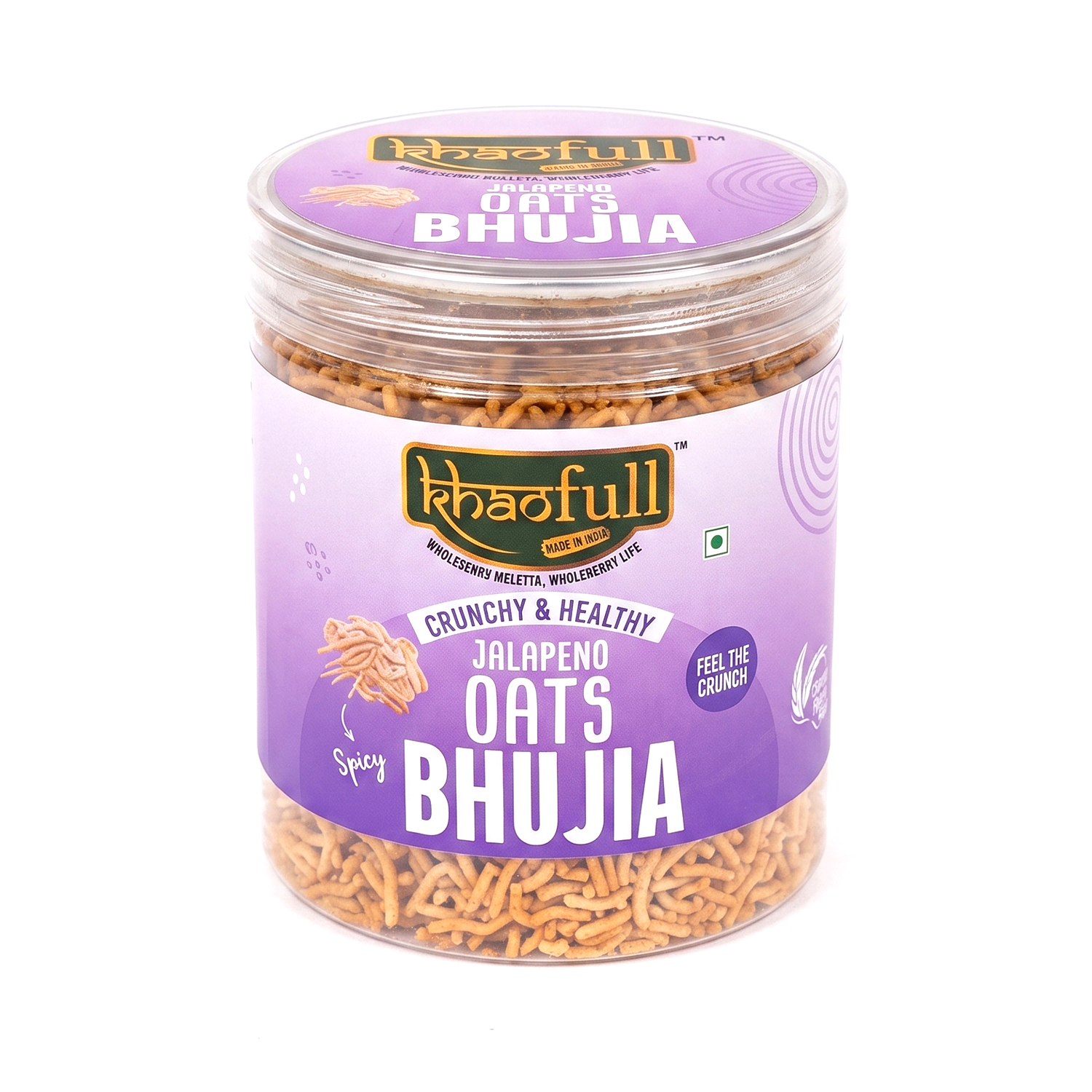 CRUNCHY JALAPENO OATS BHUJIA