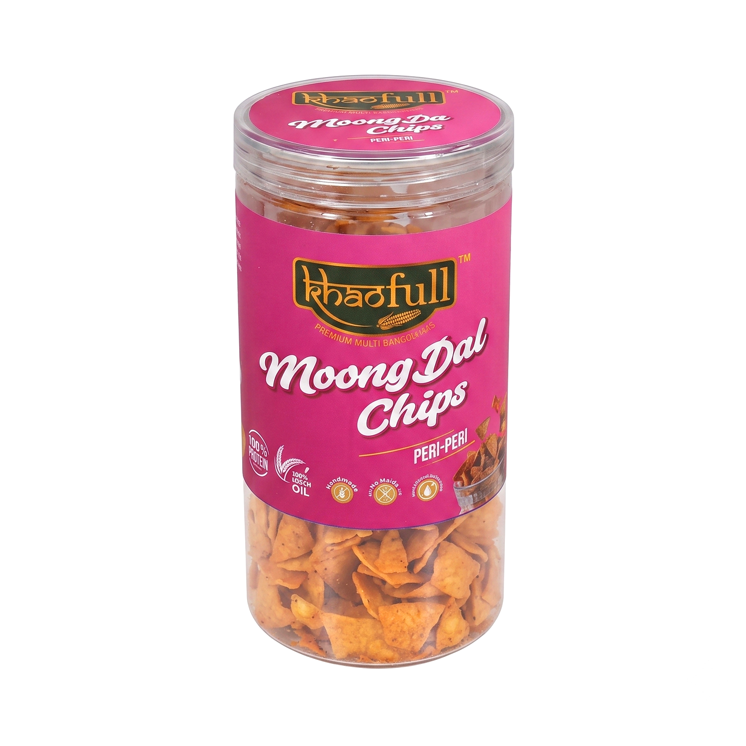 MOONG DAL PERI PERI CHIPS