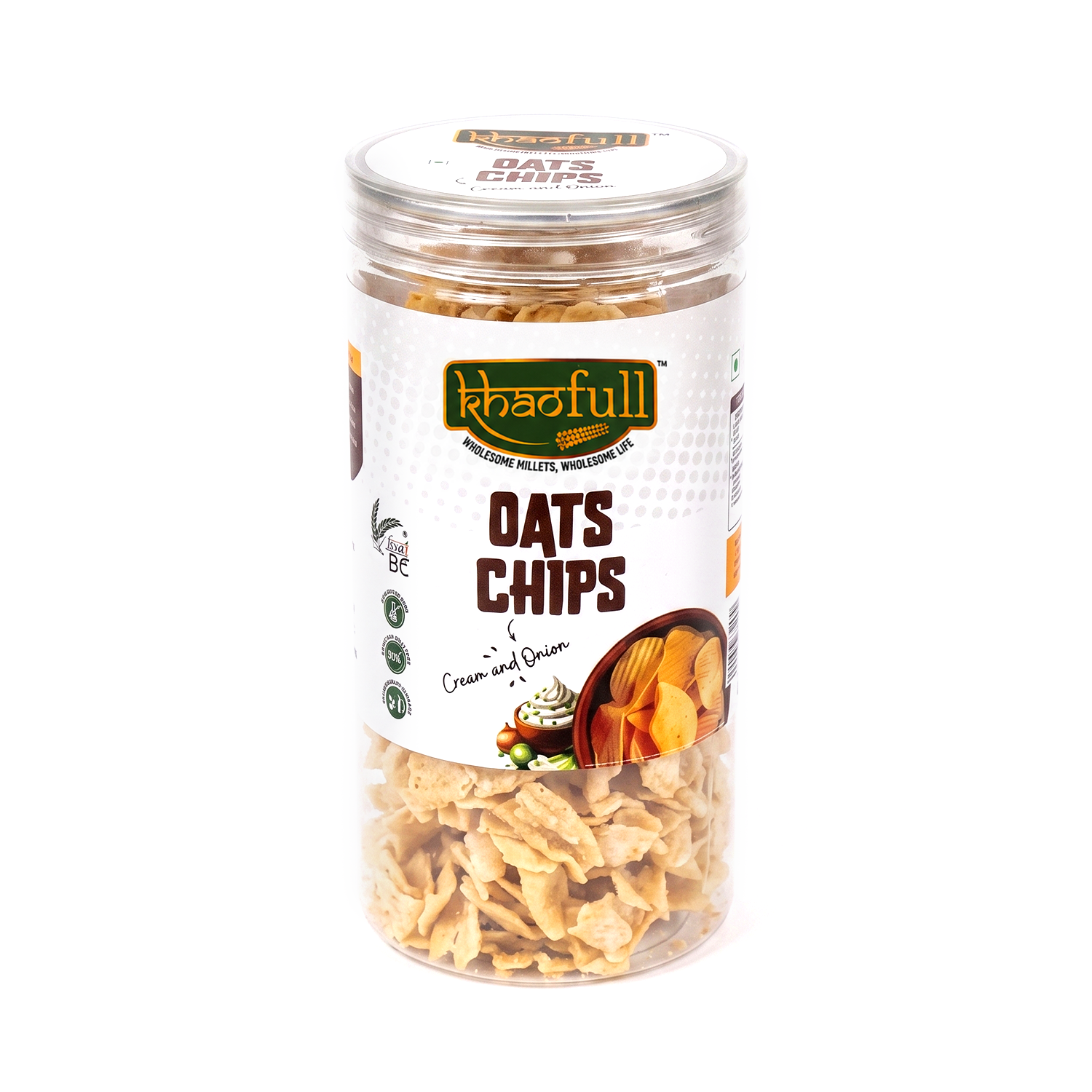 OATS CHIPS CREAM & ONION