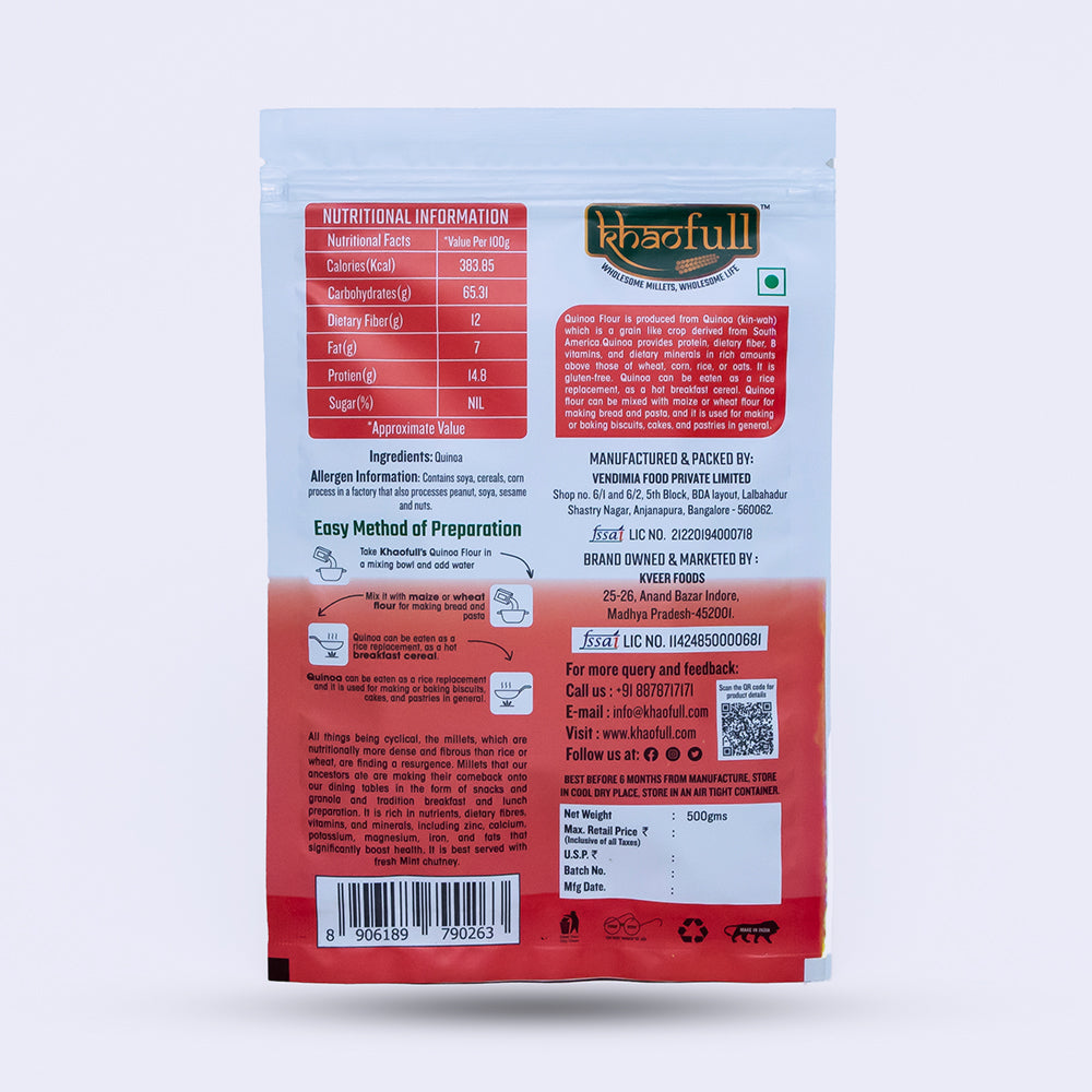 GLUTEN FREE QUINOA FLOUR - Khaofull