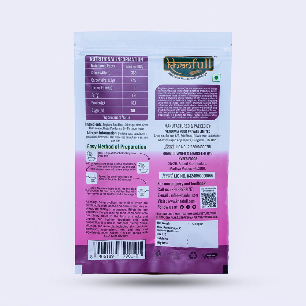 INSTANT SINGHARA DOSA MIX