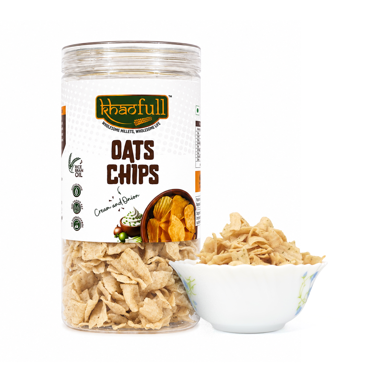OATS CHIPS CREAM & ONION