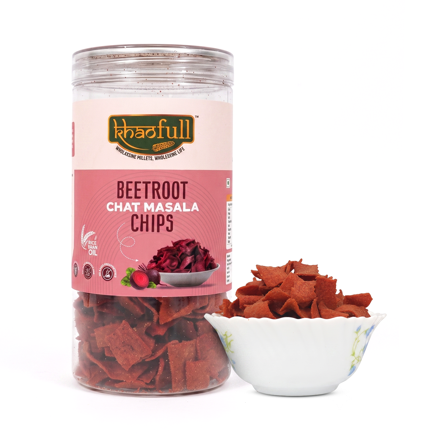 BEETROOT CHAT MASALA CHIPS