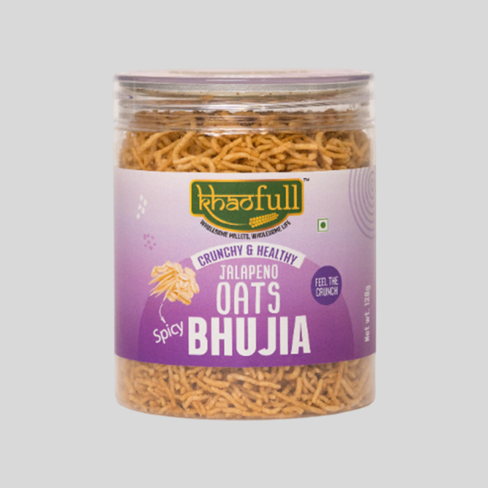 CRUNCHY JALAPENO OATS BHUJIA