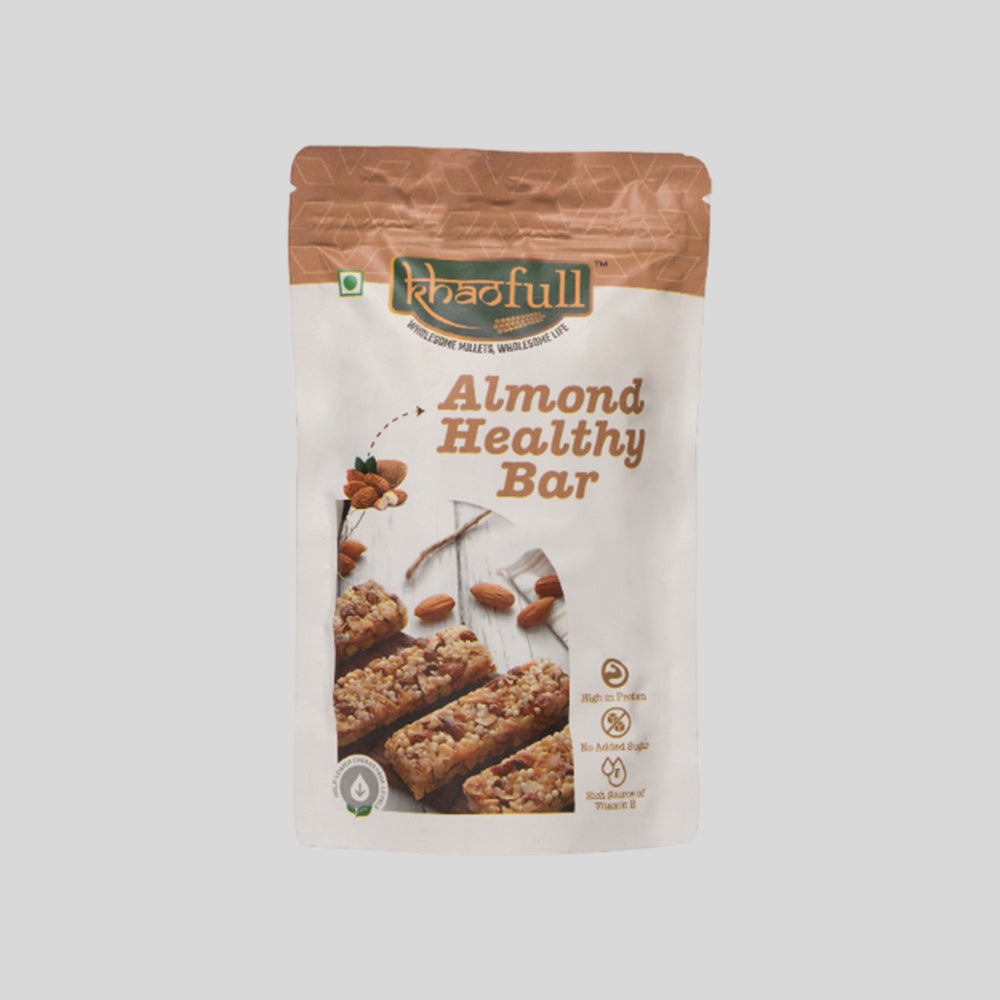 ALMOND HEALTHY BAR (Pack Of 3) - Khaofull
