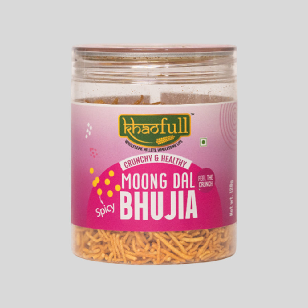 KHAOFULL CRUCHY SPICY MOONG DAL BHUJIA