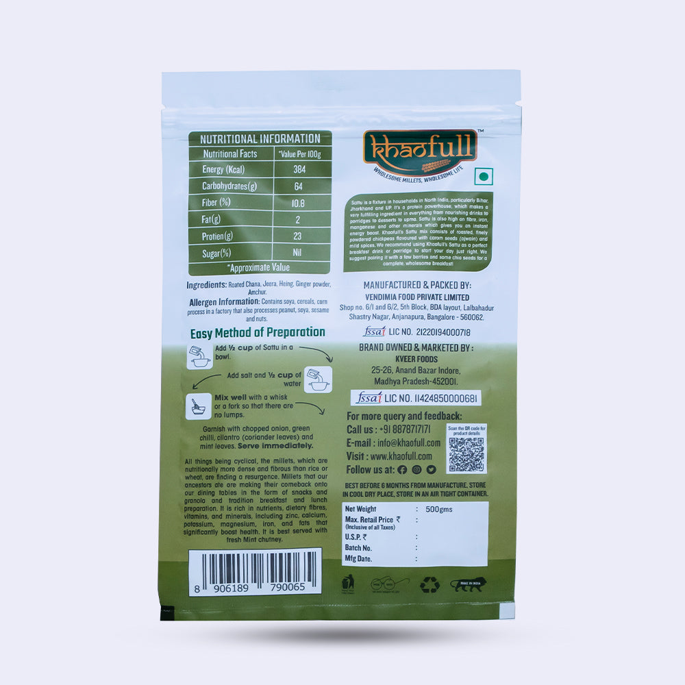 PROTEIN PACK SATTU FLOUR