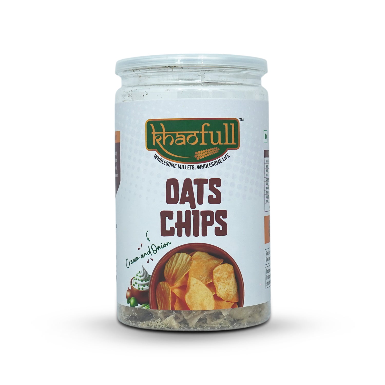 OATS CHIPS CREAM & ONION