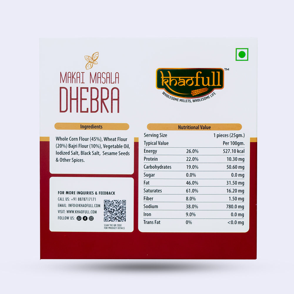 MAKAI MASALA DHEBRA - Khaofull