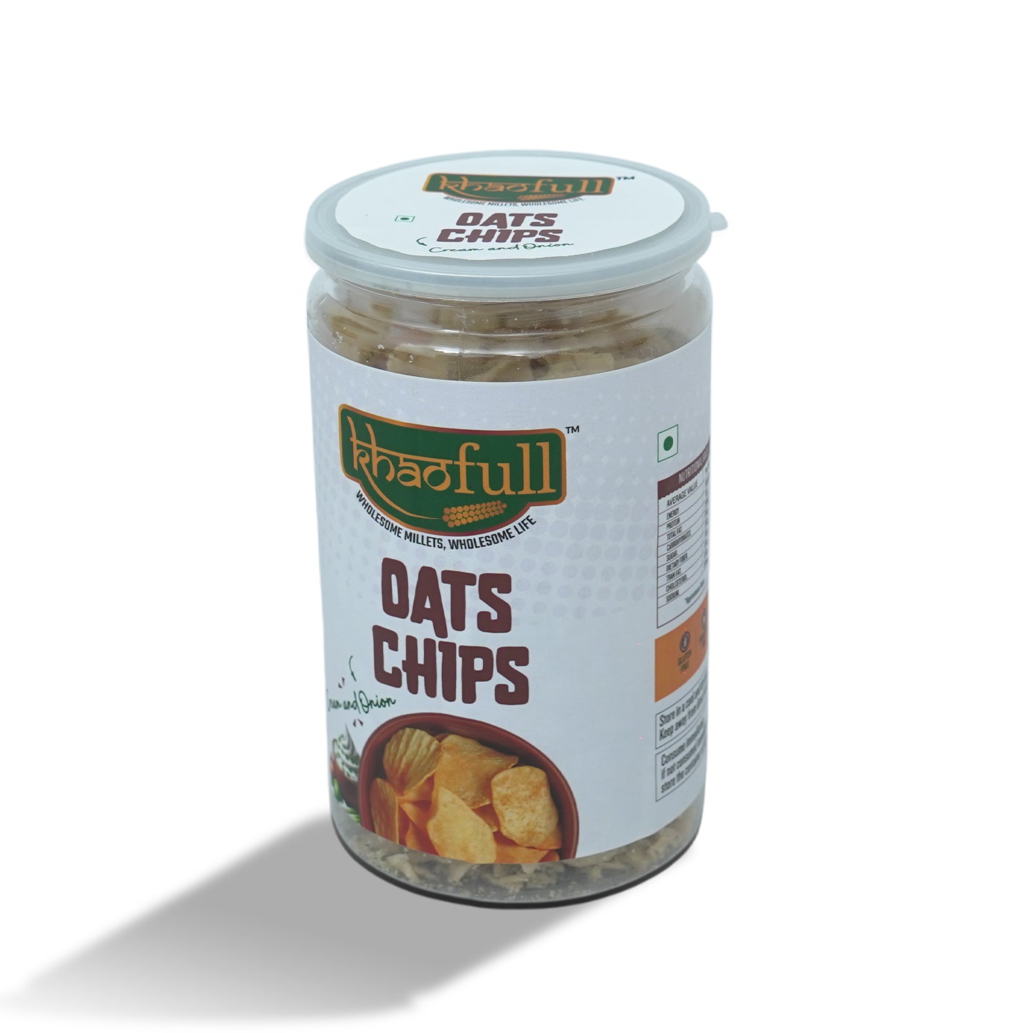 OATS CHIPS CREAM & ONION