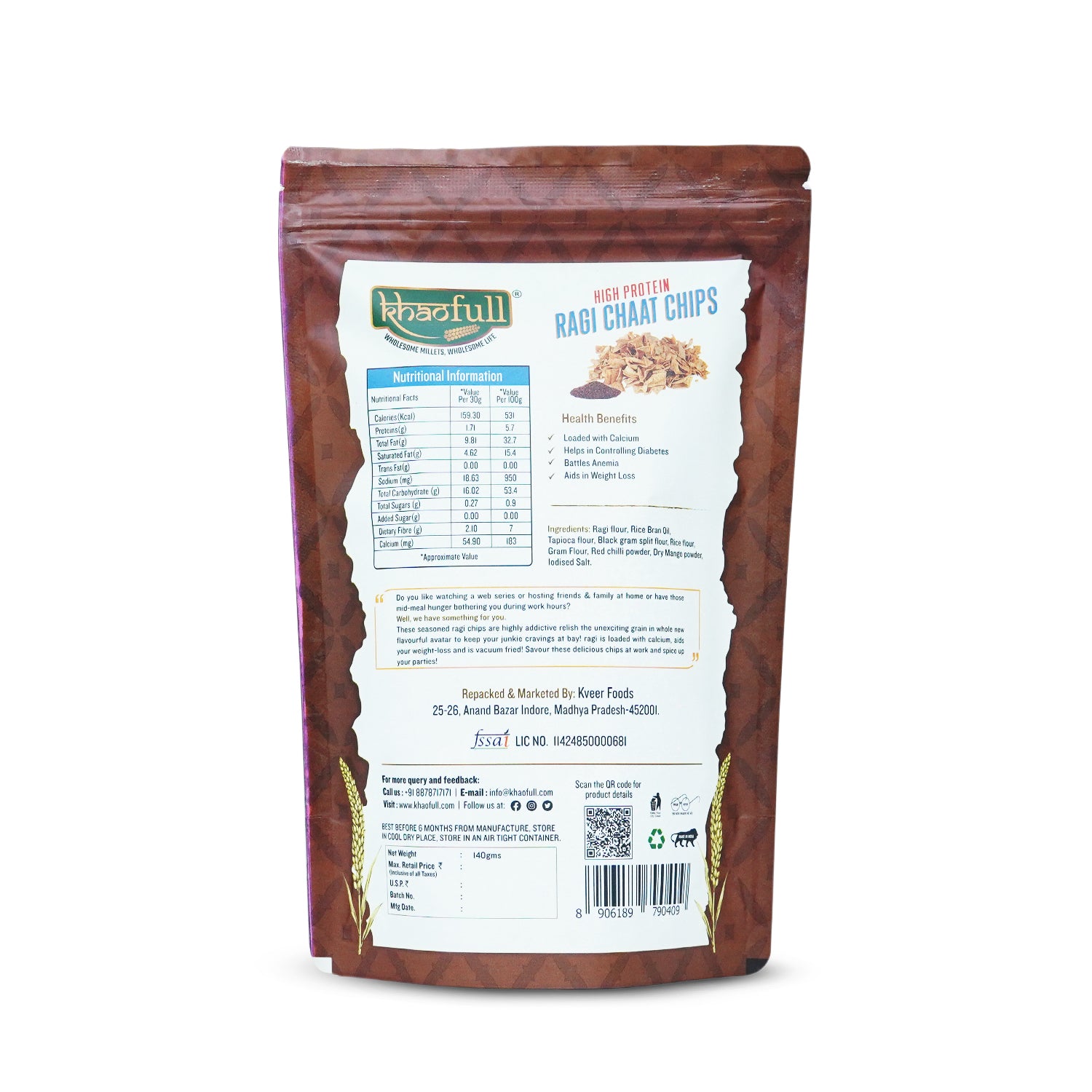 RAGI CHAAT CHIPS