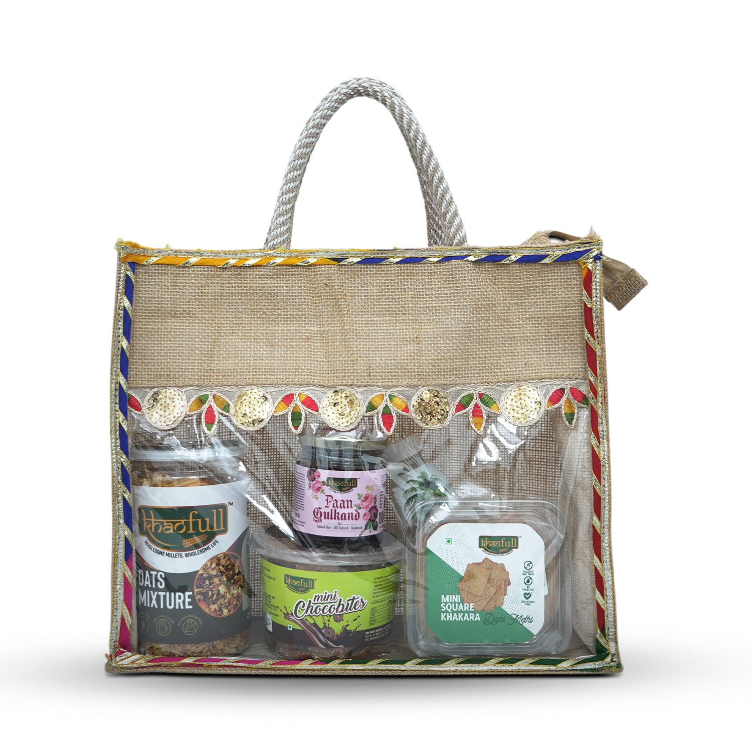 BANANA CHIPS, TENDER COCONUT WATER, RAJGIRA ATTA, MAKHANA CHIPS & JOWAR POPS (NAVRATRI SPECIAL COMBO)