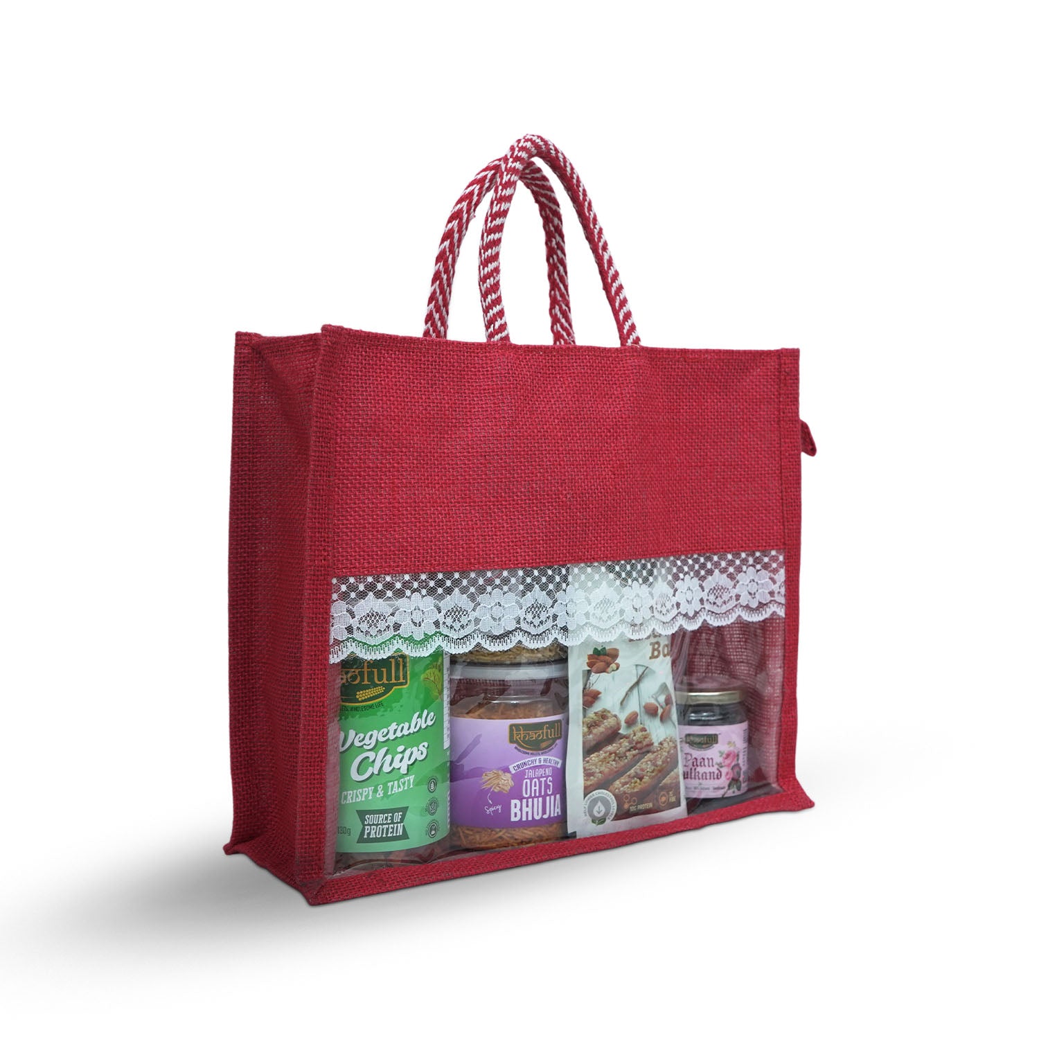 MAKHANA BHUJIA, NIMBU ROASTED CHANA JOR, MIX VEGETABLES CHIPS, PAAN GULKAND, JALAPENO OATS BHUJIA & ALMOND HEALTHY BAR (COMBO)