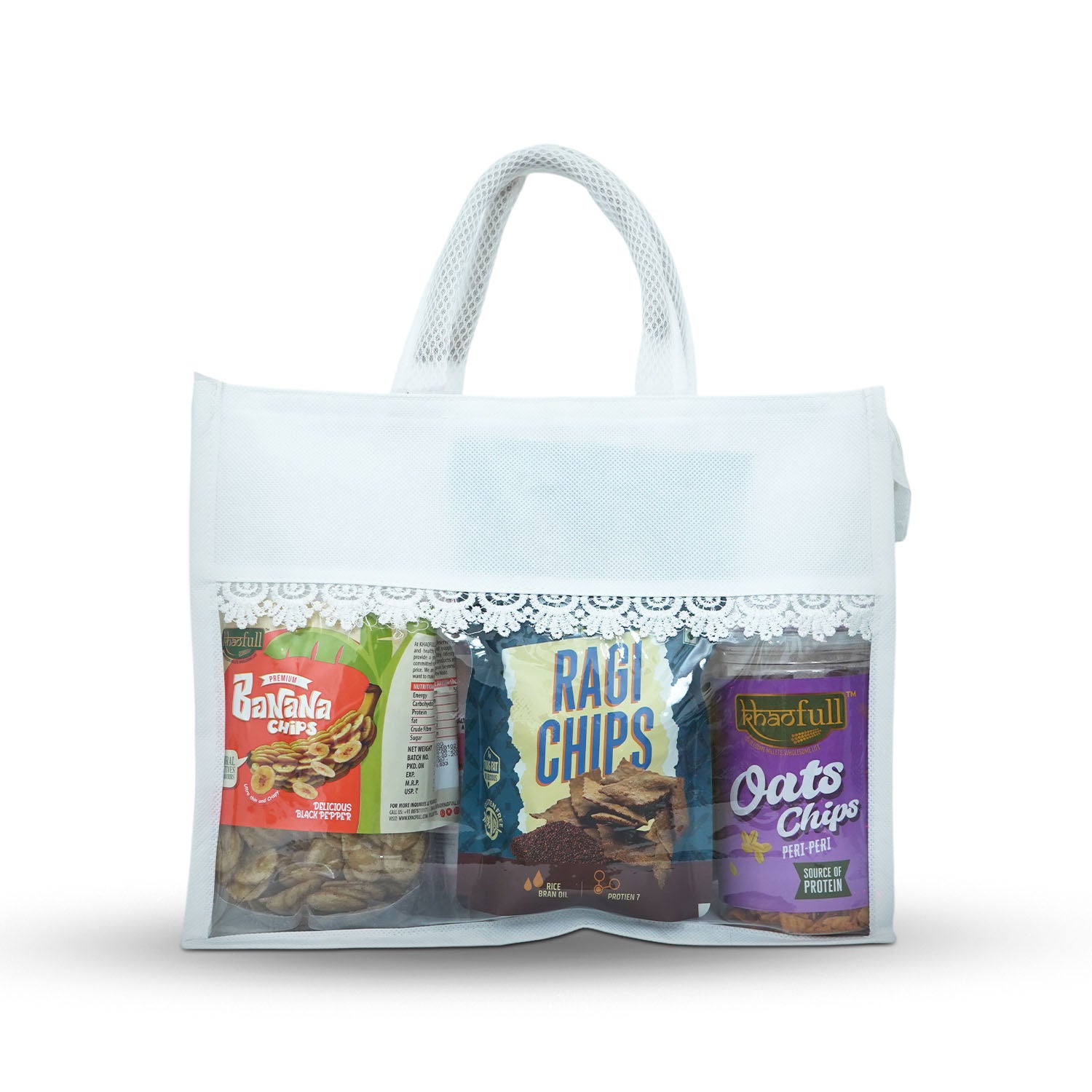MILLET CHIPS, BANANA CHIPS, RAGI CHIPS, PERI-PERI OATS CHIPS & BEETROOT CHIPS (COMBO)