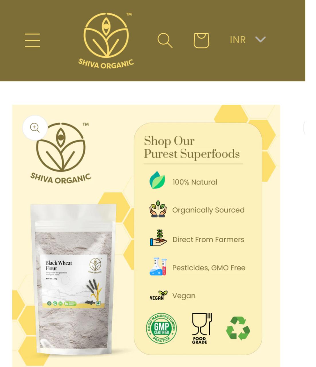 BLACK WHEAT FLOUR - Khaofull
